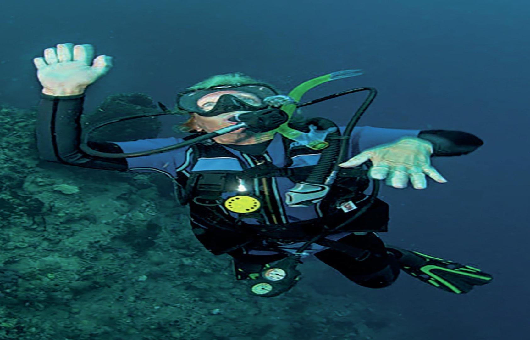Brave the Cold with No Wetsuit Diving 