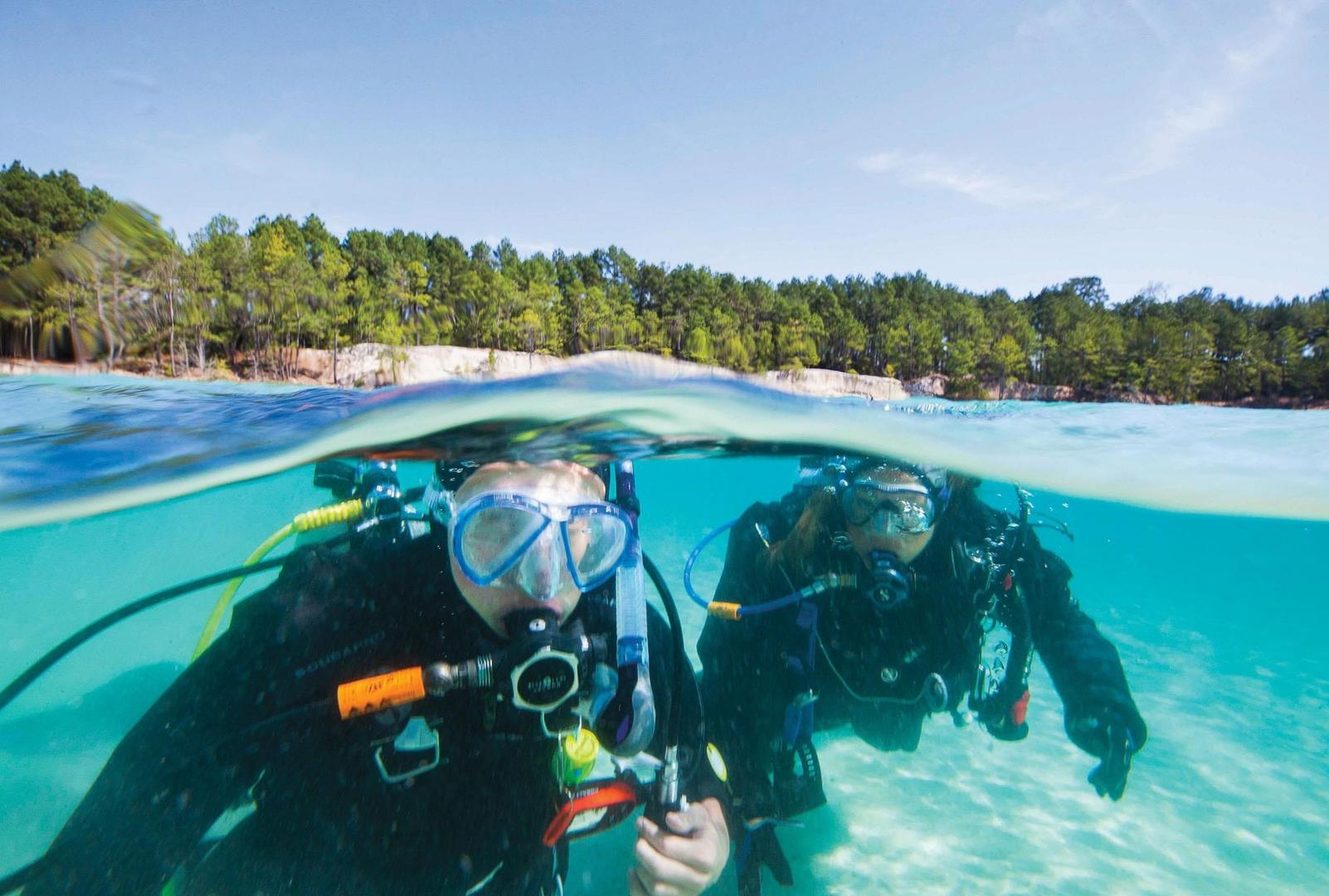 Uncover Underwater Wonders at the Diving Quarry
