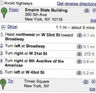  Quick and Accurate Driving Directions 