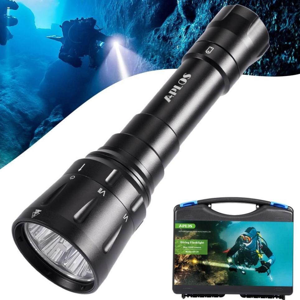  Rechargeable Diving Flashlight for Versatile Use 